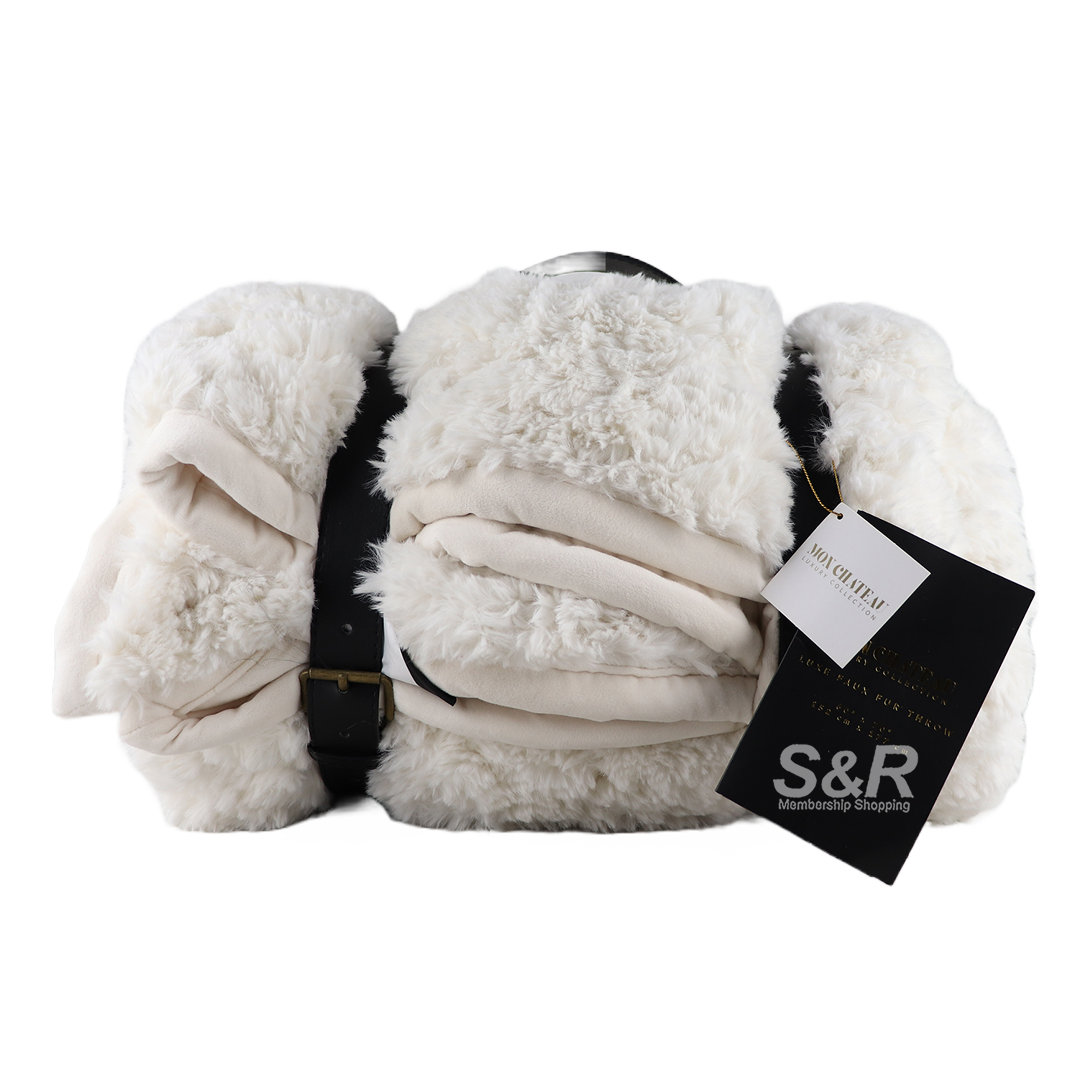 Mon Chateau Luxe Faux Fur Throw 1pc Mon Chateau Luxe Faux Fur Throw 1pc